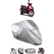 CoverPlus Motoran Maxima 150 Gri Su Geçirmez Motosiklet Brandası