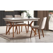 Aydınev Kumsal Açılır Yemek Masası+6 Sandalye