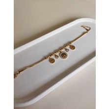 Stainless Steel Yaşam Ağacı Charmlı Bileklik