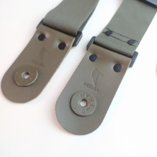 Medusa Gerçek Deri Uçlu Strap Lock ve Pena Kılıfı Dahil Camouflage Model Gitar Askısı