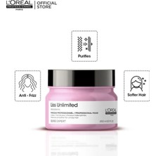 L'Oréal Professionnel L’oréal Professionnel L'oreal Professionnel Serie Expert Liss Unlimited Elektriklenme Karşıtı ve Maske 250 ml EVAA225