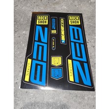 Bike And Art Bisiklet Rock Shox Maşa Stıckerı