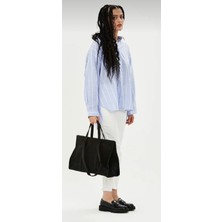 Selin Butik26 Paraşüt Kumaş Shopper Amelia Kadın Kol ve Omuz Çantası