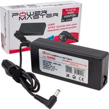 Powermaster PM-5496 19 Volt 4.74 Amper 5.5 2.5 Uçlu Toshiba Laptop Notebook Adaptörü Şarj Cihazı