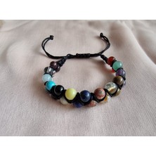 DD Jewelry Derokas Makrome Full Çakra Bileklik