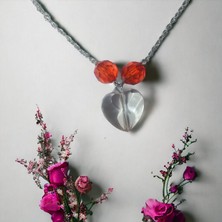 Crystal Atelier Aşkını Anlatan Kalp Boncuk Kolye