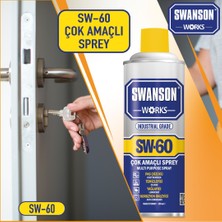 Spreycim Swanson Works Sw-60 Pas Sökücü Korozyon Önleyici Çok Amaçlı Multi Sprey 400 ml