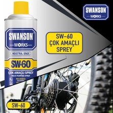 Spreycim Swanson Works Sw-60 Pas Sökücü Korozyon Önleyici Çok Amaçlı Multi Sprey 400 ml