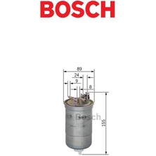 N6409 Mazot Filtre Caddy 2 Polo 3 Classic Cordoba 1 Ibiza 2 1,9tdi / Sdi MRO8671004379 0450906409