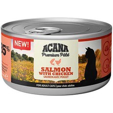 Acana Premium Pate Ezme Somonlu ve Tavuklu Kedi Konservesi 85 gr