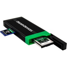 Delkin Devices USB 3.2 Cfexpress Tip B ve Sd Kart Okuyucu