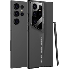 Vendas Samsung Galaxy S24 Ultra Uyumlu Kılıf Ince Kameralı Korumalı Sert Rubber Strong Back Pro Kapak