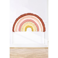 Pekshop Boho Gökkuşağı Folyo Balon Retro Balonlar 76CM