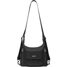 Barcelona Saten Kumaş Hem Sırt Hem Omuz Kadın Çantası Barcelona 2136