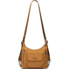 Barcelona Saten Kumaş Hem Sırt Hem Omuz Kadın Çantası Barcelona 2136