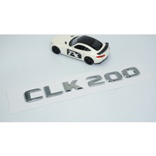 Dk Tuning CLK200 Bagaj Krom Abs 3m 3D Yazı Logo Benz Ile Uyumlu