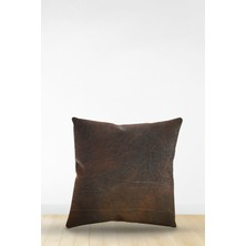 Artavessa Çift Tarafı Dijital Baskılı Dekoratif Suni Deri Kırlent Kılıfı