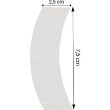 Truetape Supertape Protez Saç Bandı Oval 1''lf (2,5 cm x 7.5 cm) 36 Adet