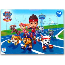 Kesman Kitap Laço Kids Paw Patrol (Pati Devriyesi) 4 Lü Frame Puzzle/yapboz Set