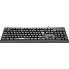Everest KB-871U Kablolu Klavye Siyah