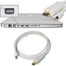 Koodmax 3 Metre Mini Displayport To HDMI Kablo Thunderbolt Macbook Tv Bağlantı - 3m