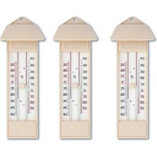 TFA 3 Adet Tfa 10.3000.03 Plastik Maksimum-Minimum Termometre