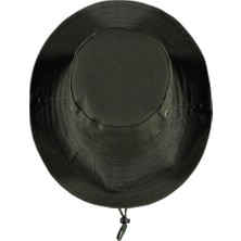 OEM Haki Çıtçıtlı Kovboy Fötr