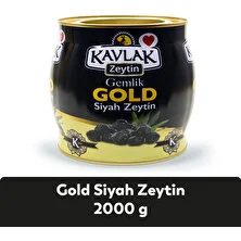 Kavlak Gold Gemlik Siyah Zeytin 2 kg ( Brüt )