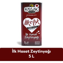 Kavlak Ilk Hasat Soğuk Sıkım Zeytinyağı 5 Lt