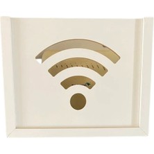 BirbeyStore Wifi-Modem Kutusu Saklama Duvar Düzenleyici Mdf Uzunluk (22CM) Genişlik (28CM) Derinlik (12CM)