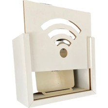 BirbeyStore Wifi-Modem Kutusu Saklama Duvar Düzenleyici Mdf Uzunluk (22CM) Genişlik (28CM) Derinlik (12CM)