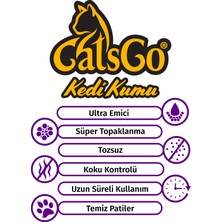 Cats Go Lavantalı Premium Kedi Kumu 10 lt