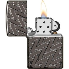 Zippo Çakmak 49173 Geometric Weave Design