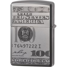 Zippo Çakmak 49025 Currency Design