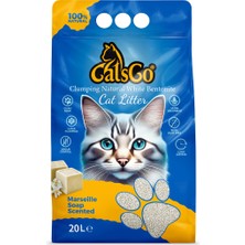 Cats Go Marsilya Sabunlu Premium Kedi Kumu 20 lt Dev Boy