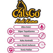 Cats Go Bebek Pudralı Premium Kedi Kumu 20 Lt Dev Boy