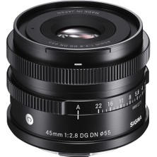 Sigma 45MM F/2.8 Dg Dn Lens (Sony E)