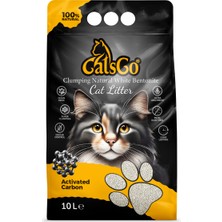 Cats Go Aktif Karbonlu Premium Kedi Kumu 10 lt