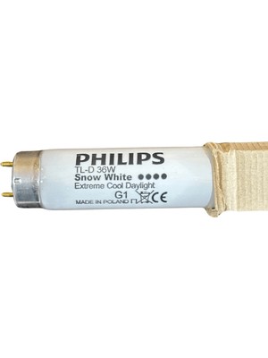 Philips 36W Snow White 12000K (Beyaz Işık) G13 Duylu Floresan