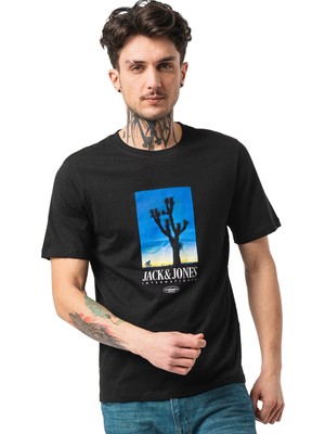 Jack & Jones Erkek Tişört 12255639 12255639001