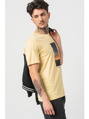 Jack & Jones Erkek Tişört 12255639 12255639006