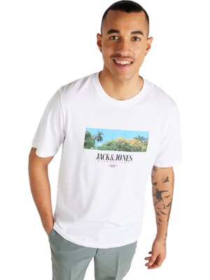 Jack & Jones Erkek Tişört 12255639 12255639015