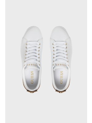 Guess Gianele4 Logolu Sneaker Ayakkabı FLPGN4ELE12WHITE Kadın Ayakkabı Flpgn4 ELE12 Whıte