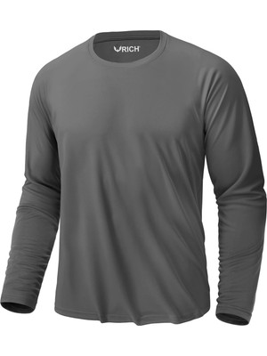 Rich Erkek 3'lü Paket Basic Uzun Kollu Tişört Sporcu Body T-Shirt