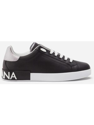 Dolce & Gabbana Calfskin Nappa Portofino Sneakers