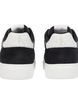 Calvin Klein Erkek Bağcıklı Marka Logolu Spor Stil Siyah Sneaker YM0YM00605-0GO