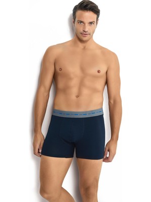 Jiber Erkek 3'lü Likralı Renkli Boxer 283