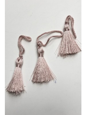 Hayalperest Boncuk Pudra Tekli Püskül 4 cm  ( 1 Adet )