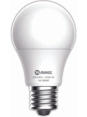 Makel 5W LED Ampul Gunışığı Işık BC05.0W-0227M