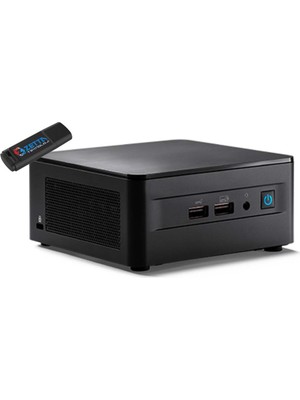 Intel Nuc 12 Pro Intel Core I5 1240P 8 GB 2 Tb SSD Freedos Mini Bilgisayar NUC12WSHI5F04 + Zetta Flash Bellek